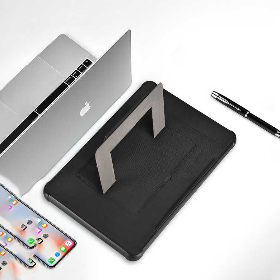 Apple%20Macbook%20Pro%2014.2%202023%20A2779%20Wiwu%20Defender%20Stand%20Case%20Taşınabilir%20Standlı%20Magnetik%20PU%20Laptop%20Çantası