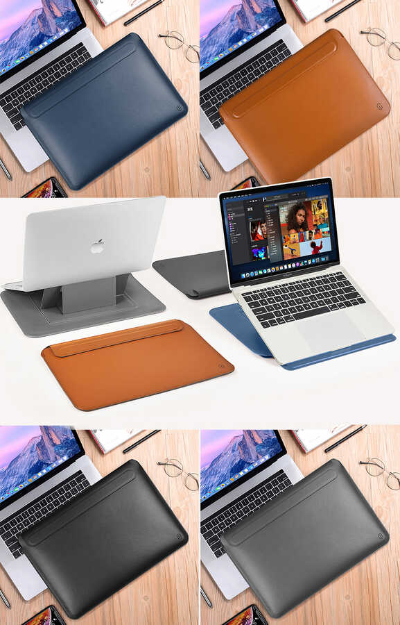 Apple%20Macbook%20Pro%2016.2%202023%20A2780%20Wiwu%20Macbook%20Skin%20Pro%20Portable%20Stand%20Kılıf