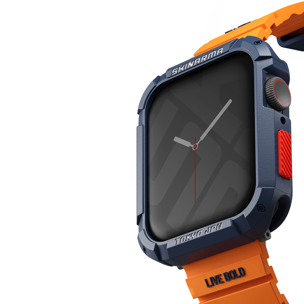 Apple%20Watch%207%2045mm%20SkinArma%20Kurono%20Buzlu%20Tasarım%20Sert%20PC%20Kasa%20Koruyucu