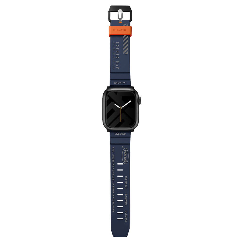 Apple%20Watch%2042mm%20SkinArma%20Shokku%20Silikon%20Kordon-Mavi