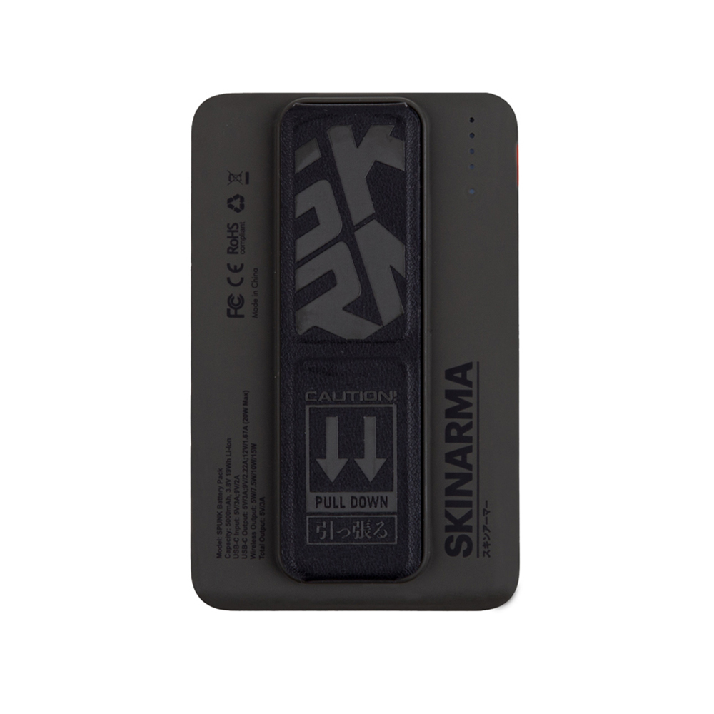 SkinArma%20Spunk%20Taşınabilir%20Wireless%20Şarj%20ve%20PD%20Hızlı%20Şarj%20Özellikli%20Powerbank%2015W%205000mAh-Yeşil