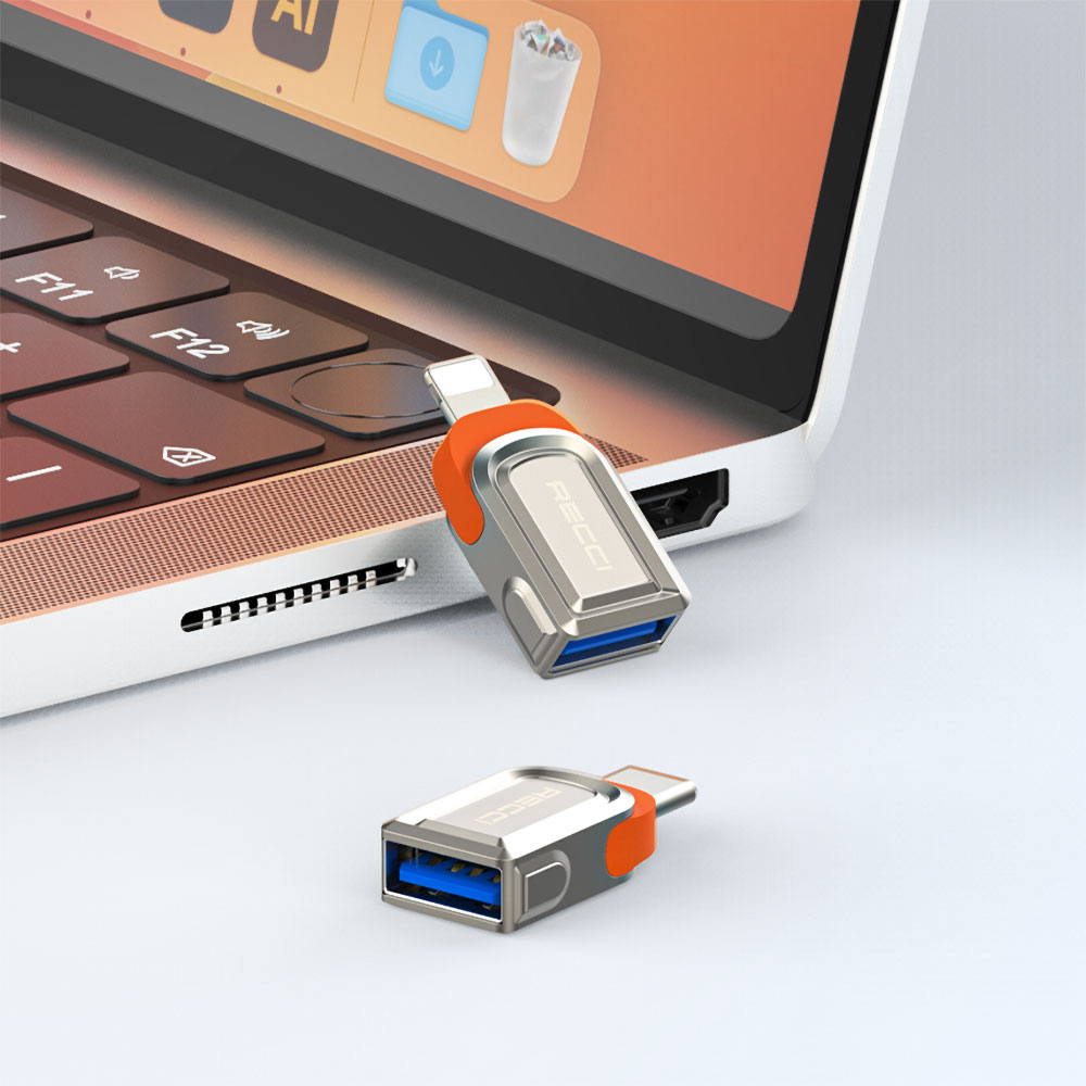 Recci%20RDS-A16C%20Ultra%20Hızlı%20Veri%20Aktarıcı%20Adaptör%20USB%203.0%20to%20Type-C%20OTG