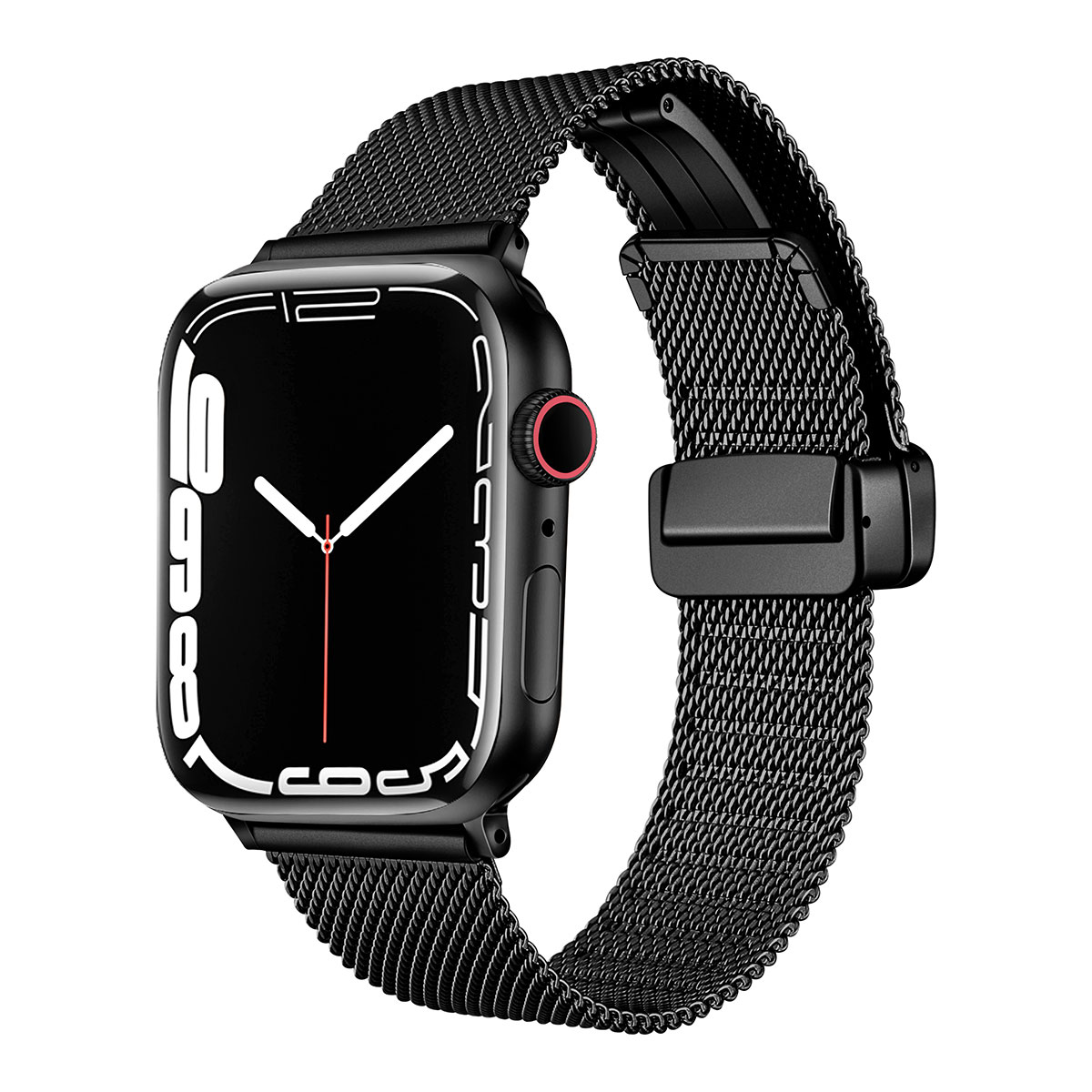 Apple%20Watch%207%2041mm%20Zore%20KRD-85%20Metal%20Kordon-Siyah