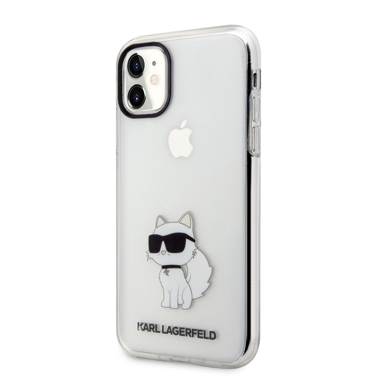 Apple%20iPhone%2011%20Kılıf%20Karl%20Lagerfeld%20Transparan%20Choupette%20Dizayn%20Kapak