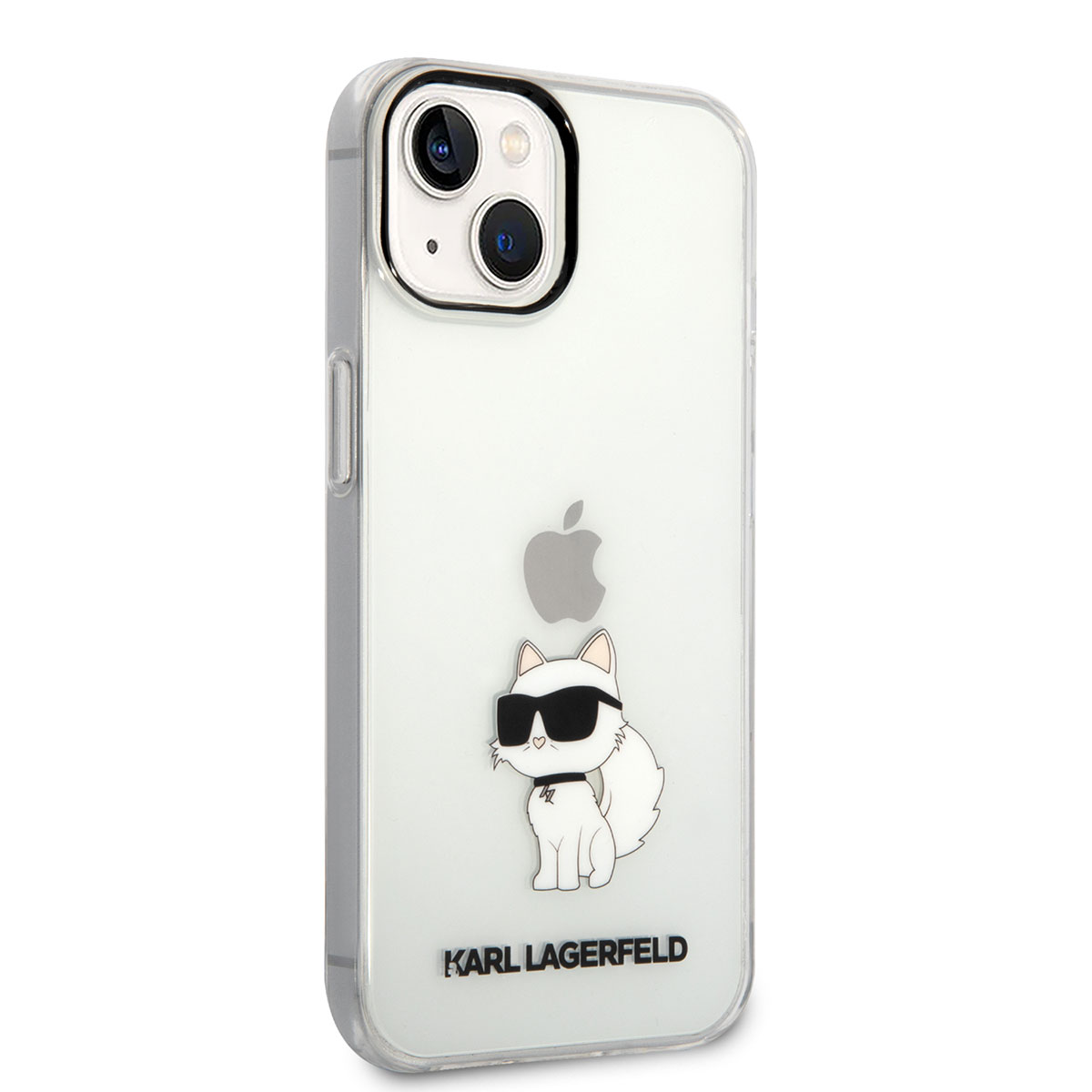 Apple%20iPhone%2014%20Kılıf%20Karl%20Lagerfeld%20Transparan%20Choupette%20Dizayn%20Kapak