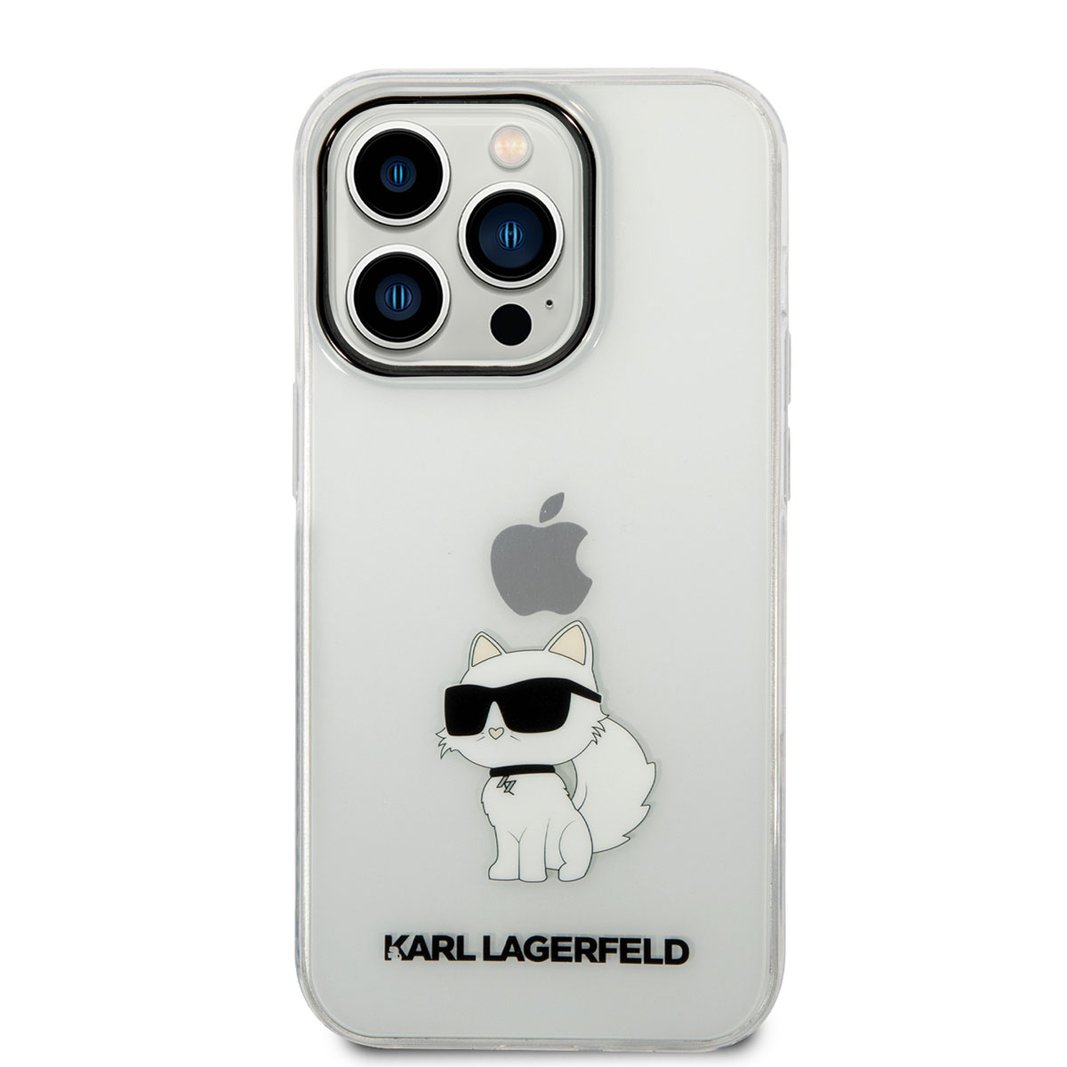 Apple%20iPhone%2014%20Pro%20Max%20Kılıf%20Karl%20Lagerfeld%20Transparan%20Choupette%20Dizayn%20Kapak