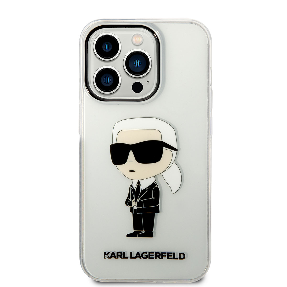 Apple%20iPhone%2014%20Pro%20Max%20Kılıf%20Karl%20Lagerfeld%20Transparan%20İkonik%20Karl%20Dizayn%20Kapak