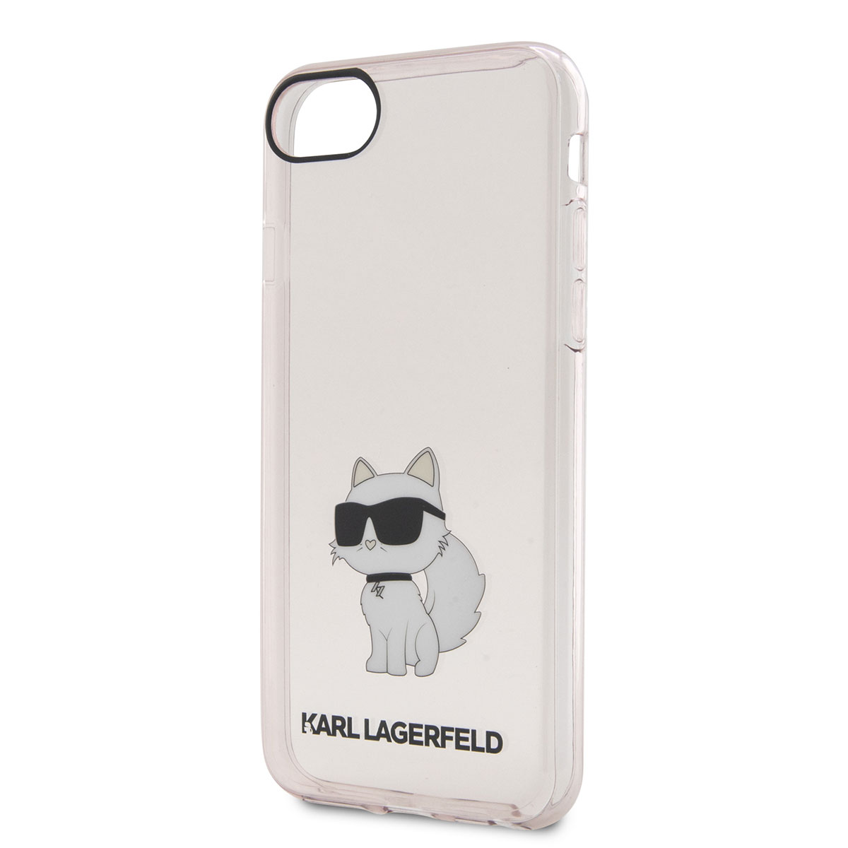 Apple%20iPhone%207%20Kılıf%20Karl%20Lagerfeld%20Transparan%20Choupette%20Dizayn%20Kapak