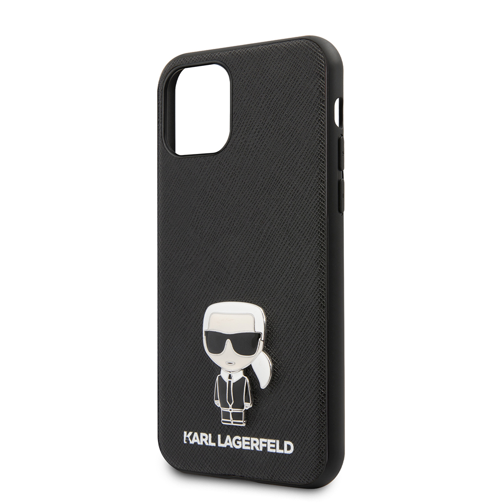 Apple%20iPhone%2011%20Kılıf%20Karl%20Lagerfeld%20PU%20Suni%20Deri%20Karl%20Dizayn%20Kapak