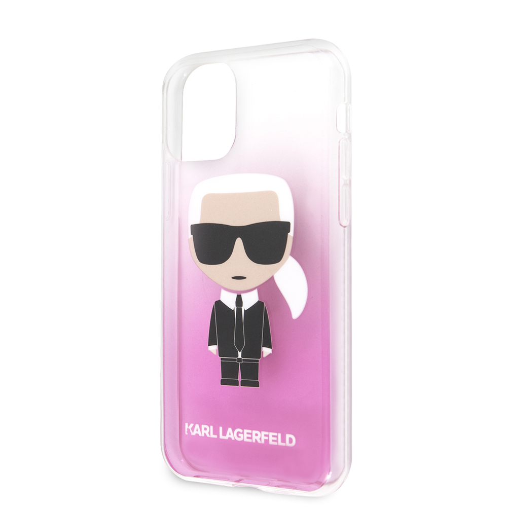 Apple%20iPhone%2011%20Kılıf%20Karl%20Lagerfeld%20Yarı%20Transparan%20Karl%20Dizayn%20Kapak