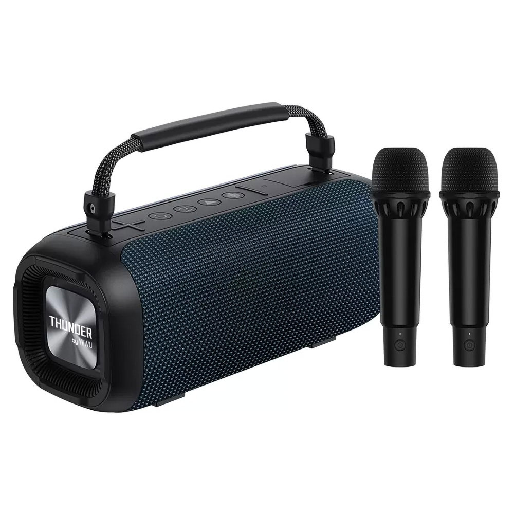 Wiwu%20P17%20Çift%20Mikrofonlu%20Thunder%20Bluetooth%20Speaker%20Hoparlör%20TF%20Card/Flash%20Disk%20Suya%20Dayanıklı%20V5.3