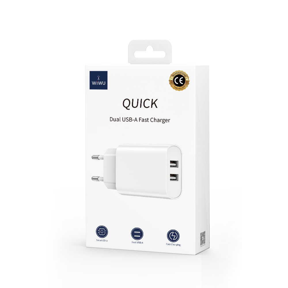 Wiwu%20Wi-U003%20Quick%202.1A%20Çift%20USB%20Çıkışlı%20Hızlı%20Şarj%20Başlığı%20Adaptörü