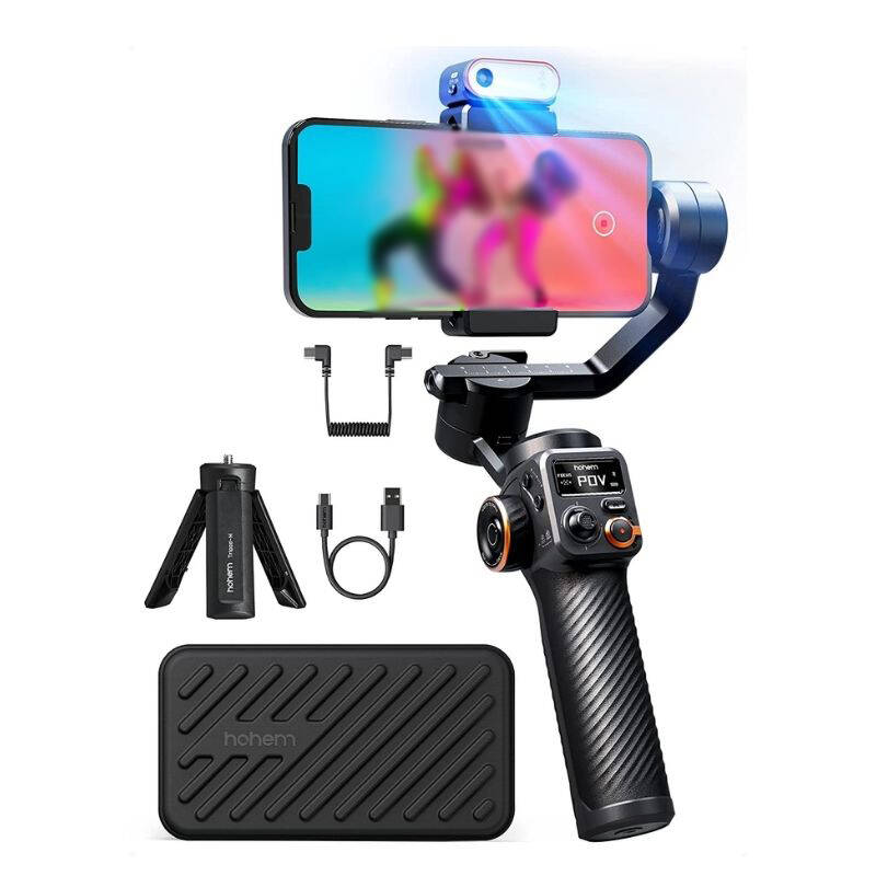 Hohem%20iSteady%20M6%203%20Eksenli%20El%20Tipi%20AI%20Yapay%20Zeka%20Görüş%20Sensörlü%20Gimbal%20Stabilizatör