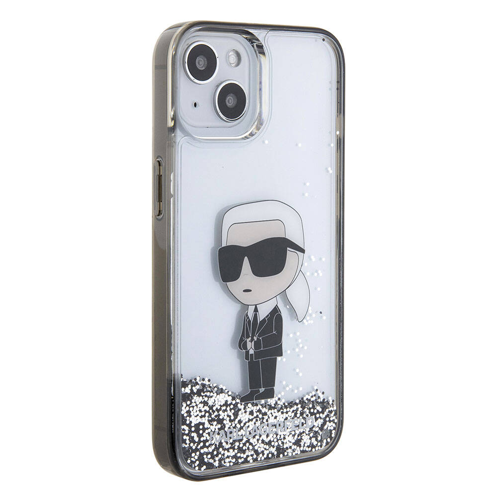 Apple%20iPhone%2015%20Kılıf%20Karl%20Lagerfeld%20İkonik%20Sıvılı%20Glitter%20Orjinal%20Lisanslı%20Kapak