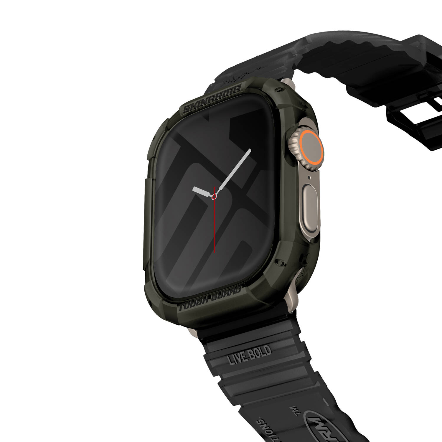 Apple%20Watch%20Ultra%2049mm%20SkinArma%20Kurono%20Buzlu%20Tasarım%20Sert%20PC%20Kasa%20Koruyucu