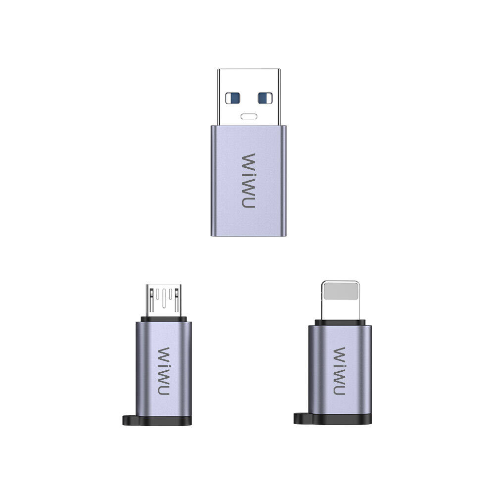 Wiwu%20Wi-C031%20Concise%20Serisi%203in1%20Type-C%20to%20USB-A/Micro%20Usb/Lightning%20Adaptör%20Paketi