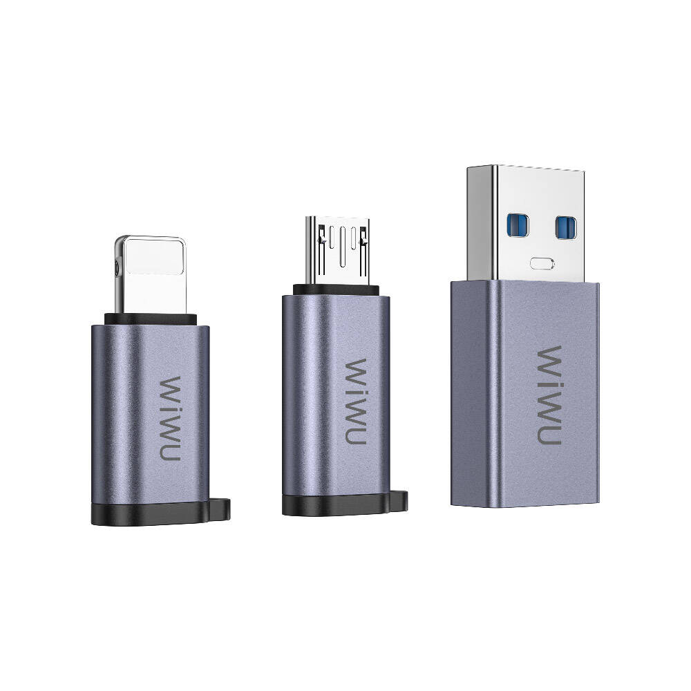 Wiwu%20Wi-C031%20Concise%20Serisi%203in1%20Type-C%20to%20USB-A/Micro%20Usb/Lightning%20Adaptör%20Paketi