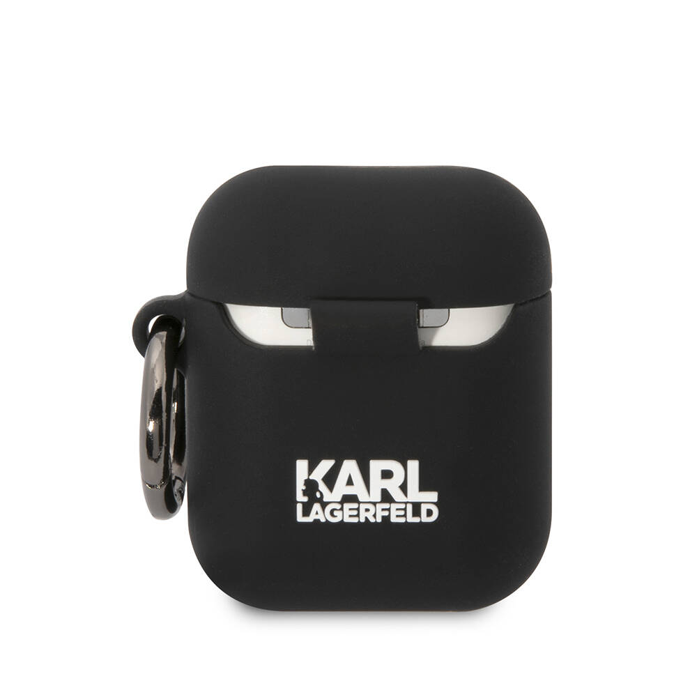 Apple%20Airpods%20Kılıf%20Karl%20Lagerfeld%20Orjinal%20Lisanslı%20Karl%203D%20Silikon%20Kapak