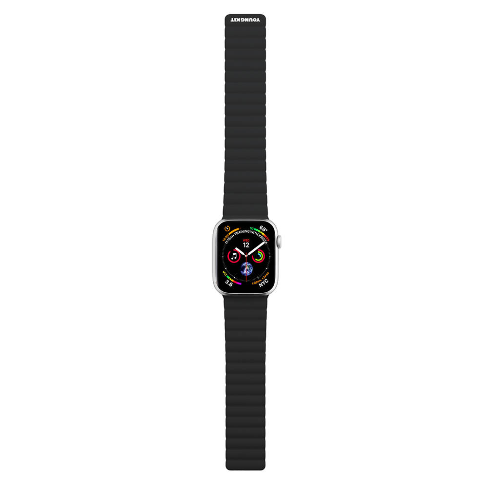 Apple%20Watch%2038mm%20Kordon%20Youngkit%20Classical%20Magnetik%20Tak%20Çıkar%20Silikon%20Strap%20Kayış