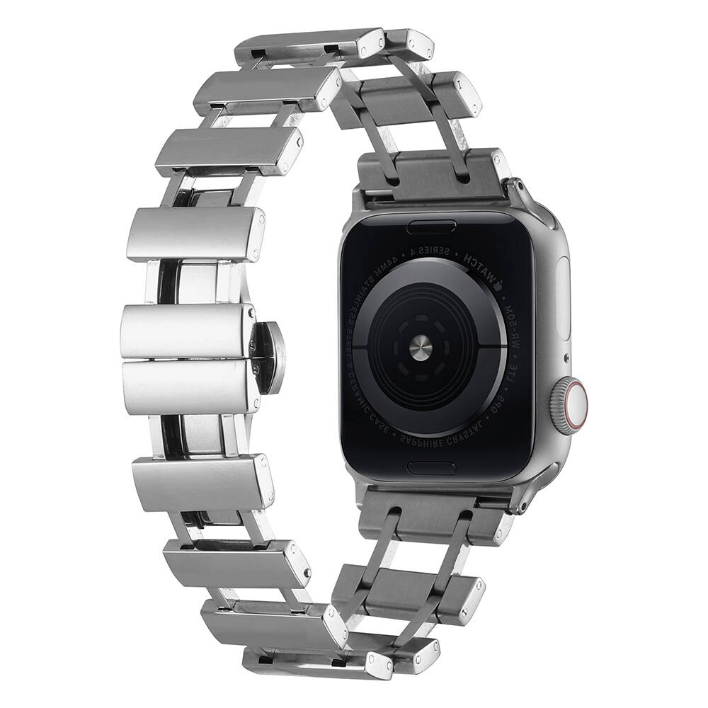 Apple%20Watch%2038mm%20Zore%20KRD-96%20Metal%20Kordon-Gümüş