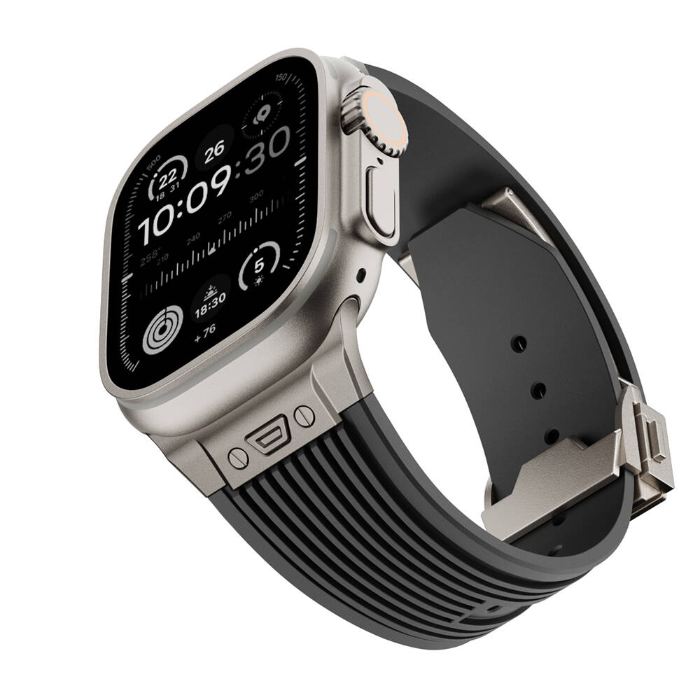 Apple%20Watch%20Ultra%2049mm%20Zore%20KRD-113%20Spor%20Görünümlü%20Silikon%20Kordon