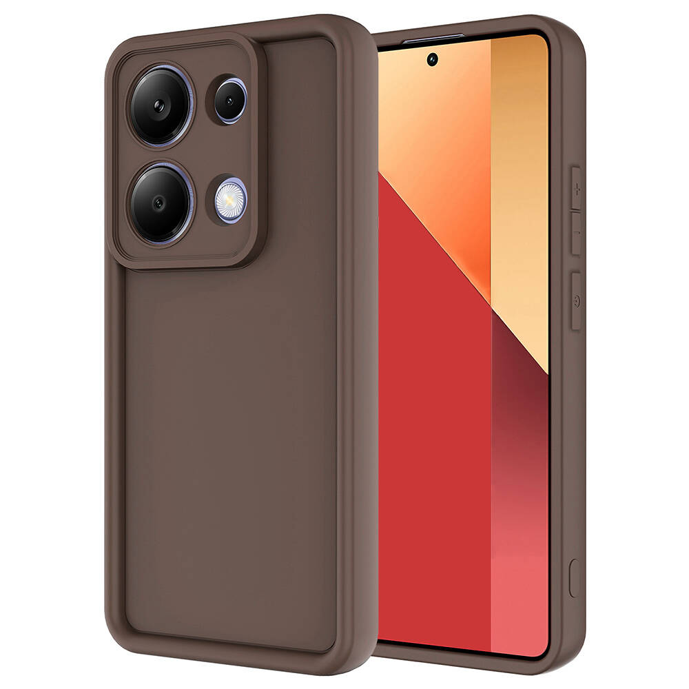 Xiaomi%20Poco%20M6%20Pro%204G%20Kılıf%20Kamera%20Korumalı%20Zore%20Ananas%20Kapak-Kahverengi