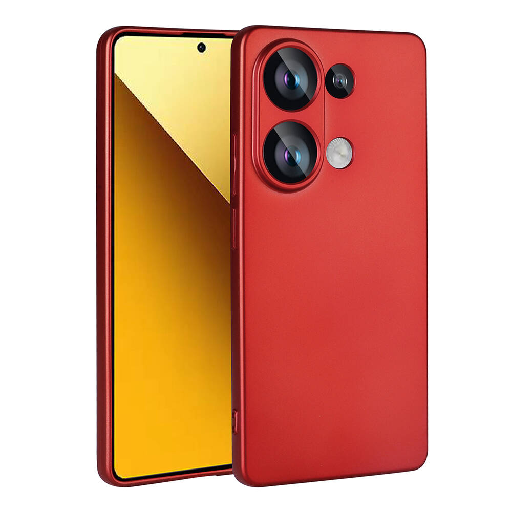 Xiaomi%20Poco%20M6%20Pro%204G%20Kılıf%20Zore%20Premier%20Silikon%20Kapak-Kırmızı