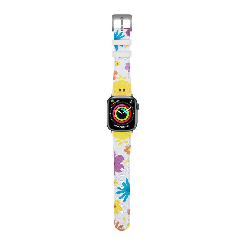 Apple%20Watch%2042mm%20Casebang%20Sesame%20Street%20Serisi%20Deri%20Saat%20Kordon-Sarı