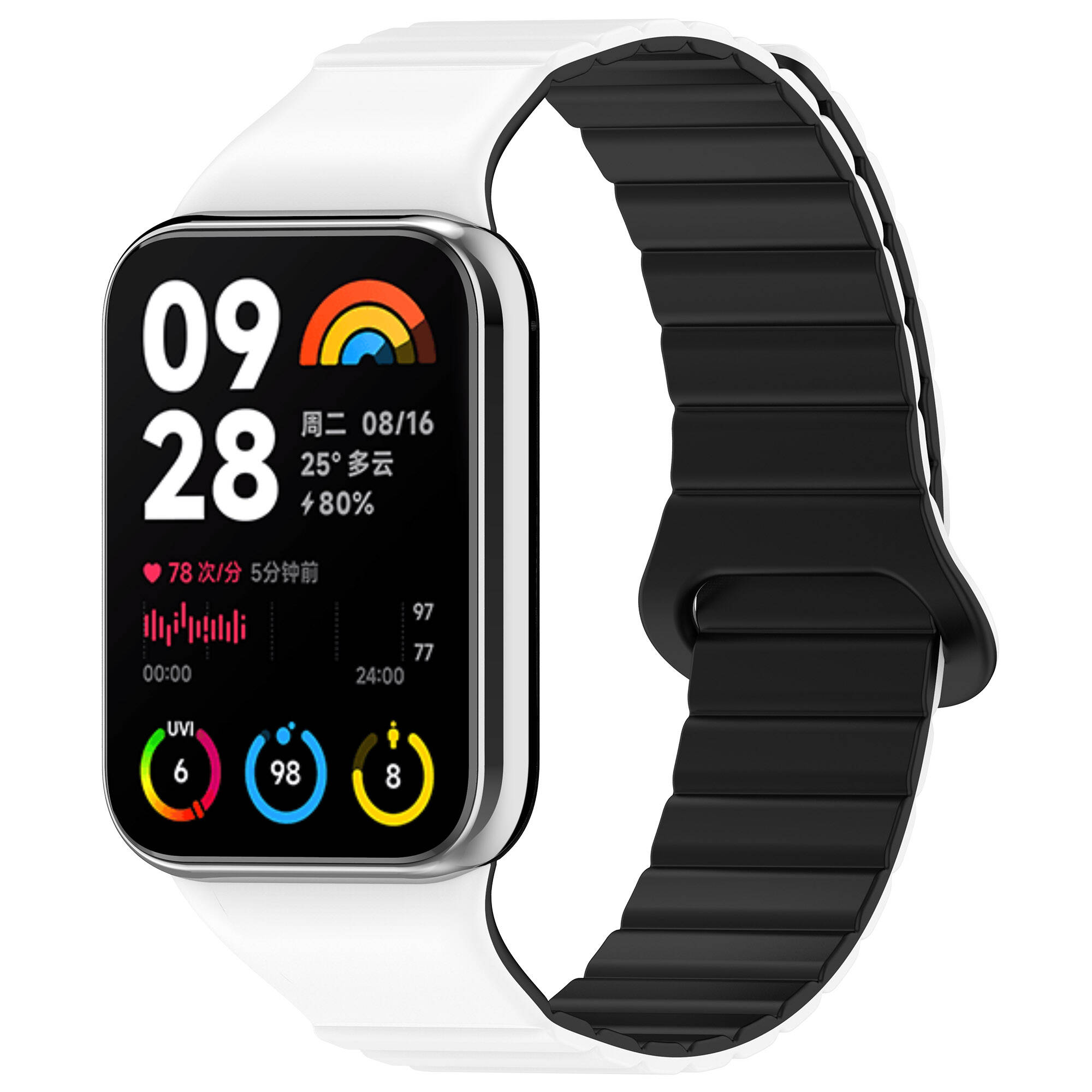 Xiaomi%20Mi%20Band%208%20Pro%20Silikon%20Kordon%20Zore%20KRD-105%20Strap%20Kayış