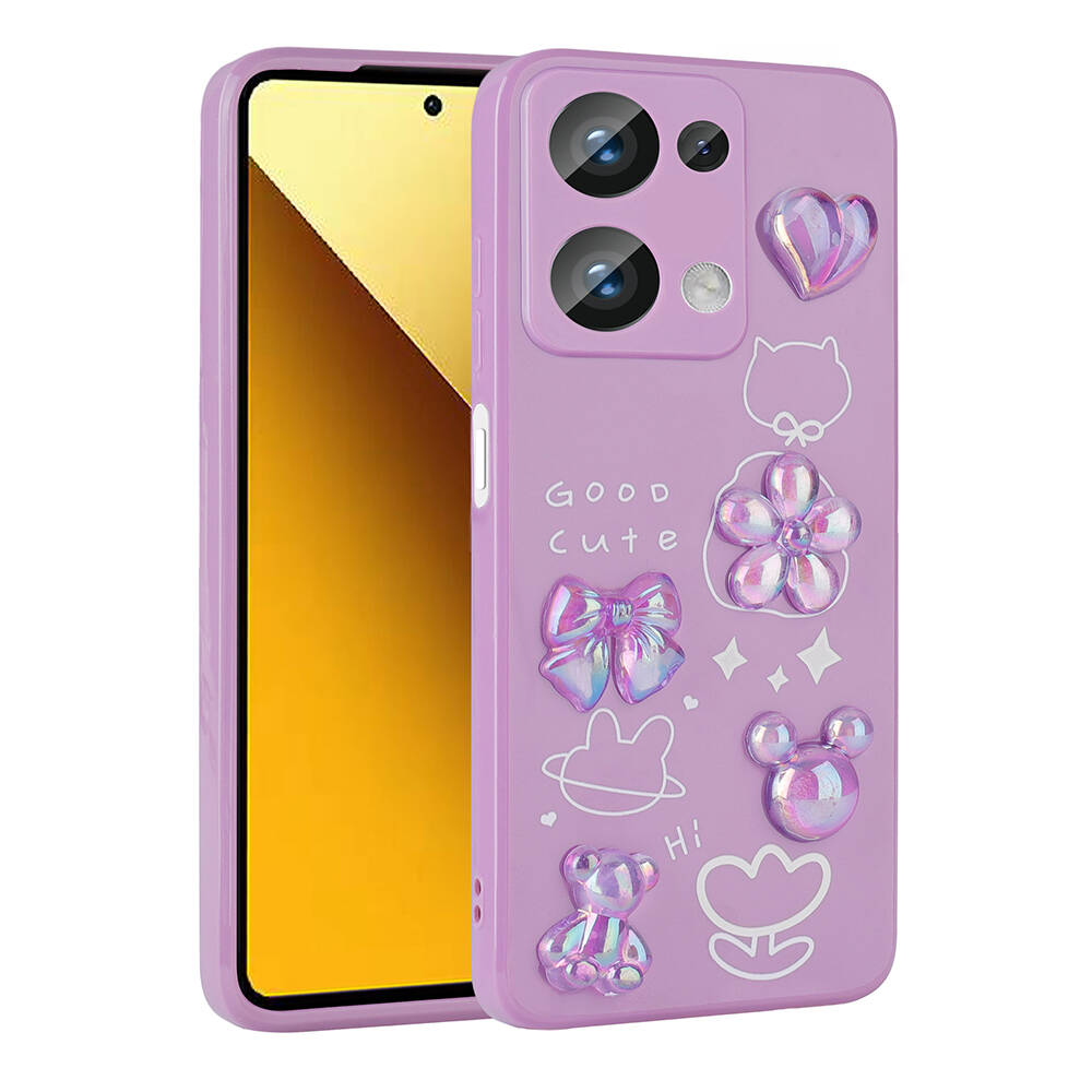 Xiaomi%20Poco%20M6%20Pro%204G%20Kılıf%20Kabartma%20Figürlü%20Parlak%20Zore%20Toys%20Silikon%20Kapak