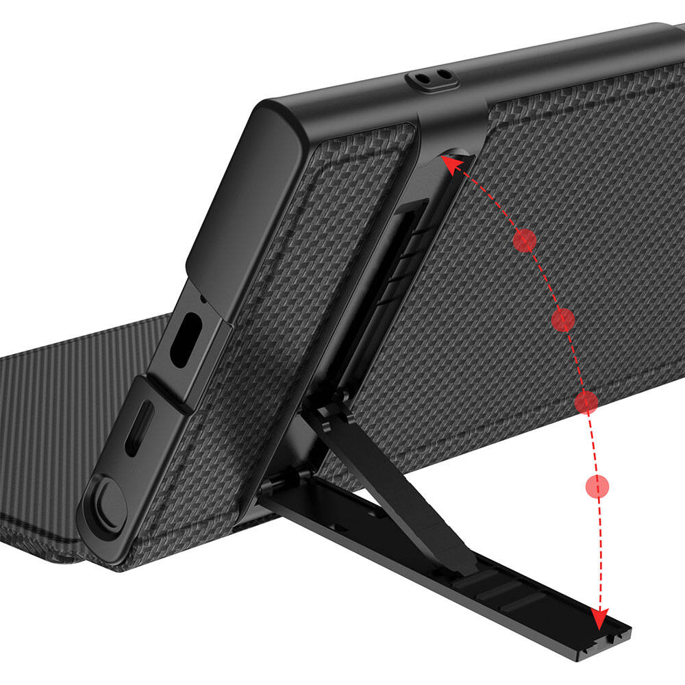 Galaxy%20S24%20Ultra%20Kılıf%20Kamera%20Korumalı%20Karbon%20Tasarım%20Zore%20Droga%20Standlı%20Kartlıklı%20Kapaklı%20Kılıf