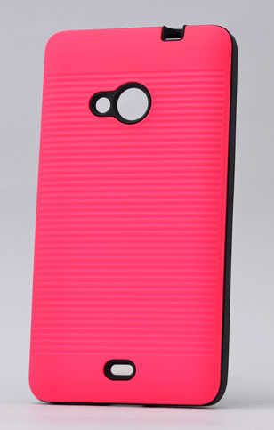 Nokia%20Lumia%20535%20Kılıf%20Zore%20Youyou%20Silikon%20Kapak-Pembe