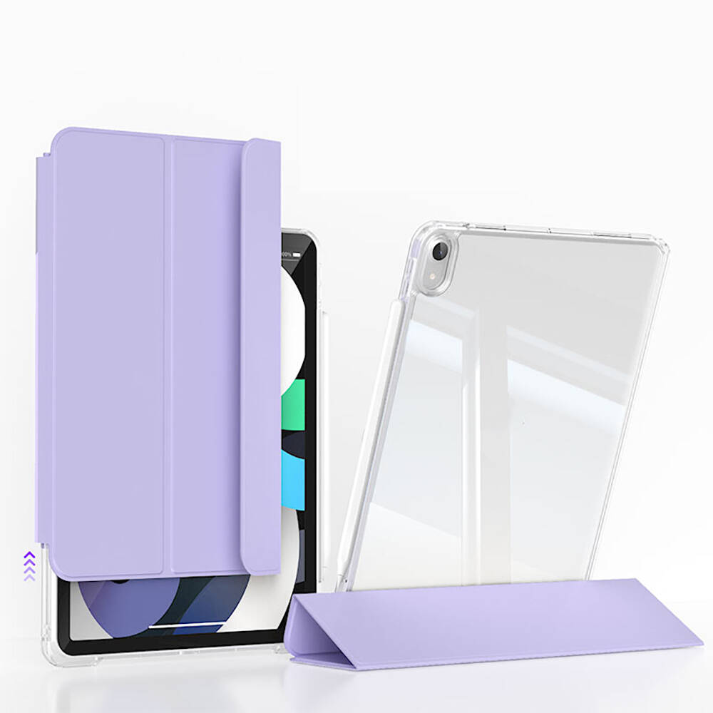 ​Apple%20iPad%20Air%2013%202024%20Kılıf%20Magnetik%20Ayrılabilen%20Airbagli%20Zore%20Sliding%20Tablet%20Kılıfı-Lavender