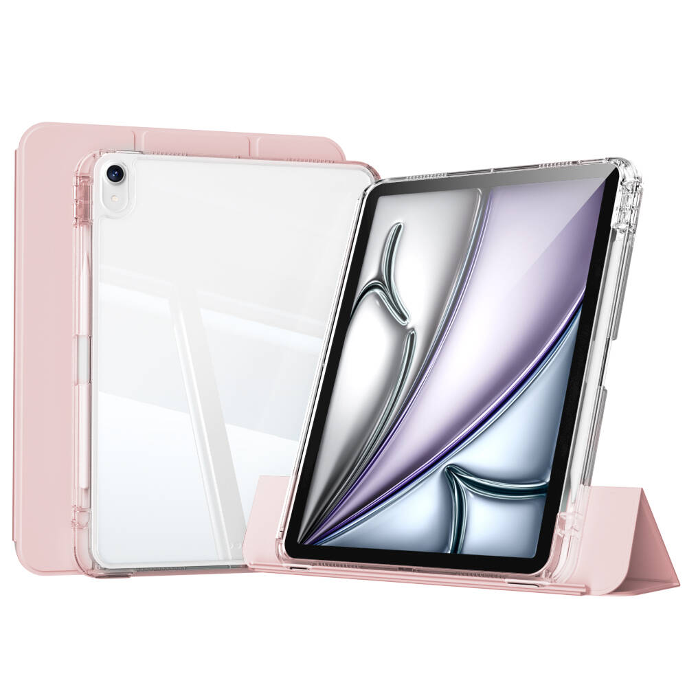 ​Apple%20iPad%20Air%2013%202024%20Kılıf%20Magnetik%20Ayrılabilen%20Airbagli%20Zore%20Sliding%20Tablet%20Kılıfı-Pembe