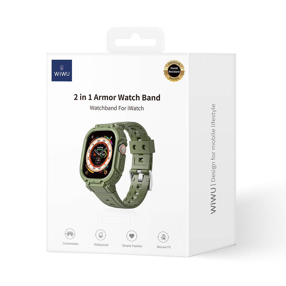 Apple%20Watch%207%2045mm%20Wiwu%20Wi-WB014%20Armor%20Serisi%202in1%20Sert%20PC%20Kasa%20Koruyuculu%20Silikon%20Kordon