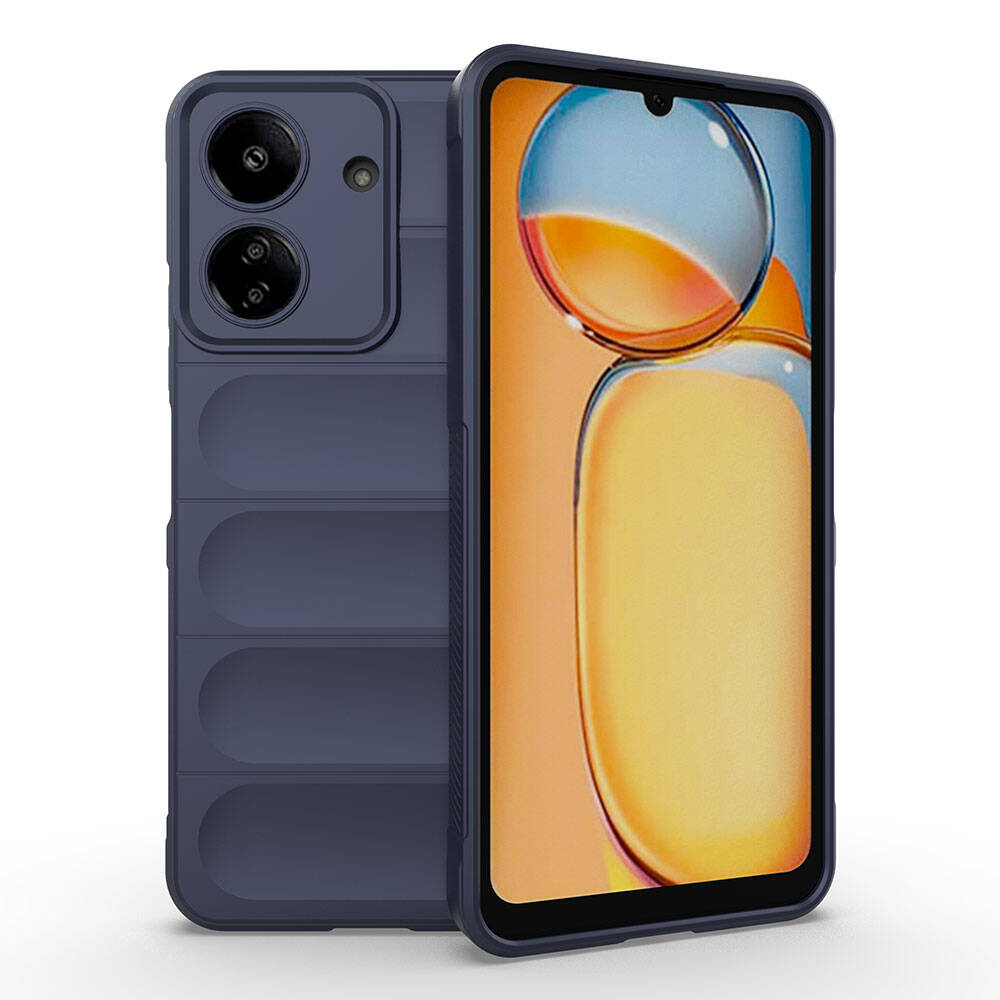 Xiaomi%20Poco%20C65%20Kılıf%20Esnek%20TPU%20Oyuklu%20Arka%20Yüzey%20Tasarımlı%20Zore%20Etnik%20Silikon%20Kapak-Lacivert