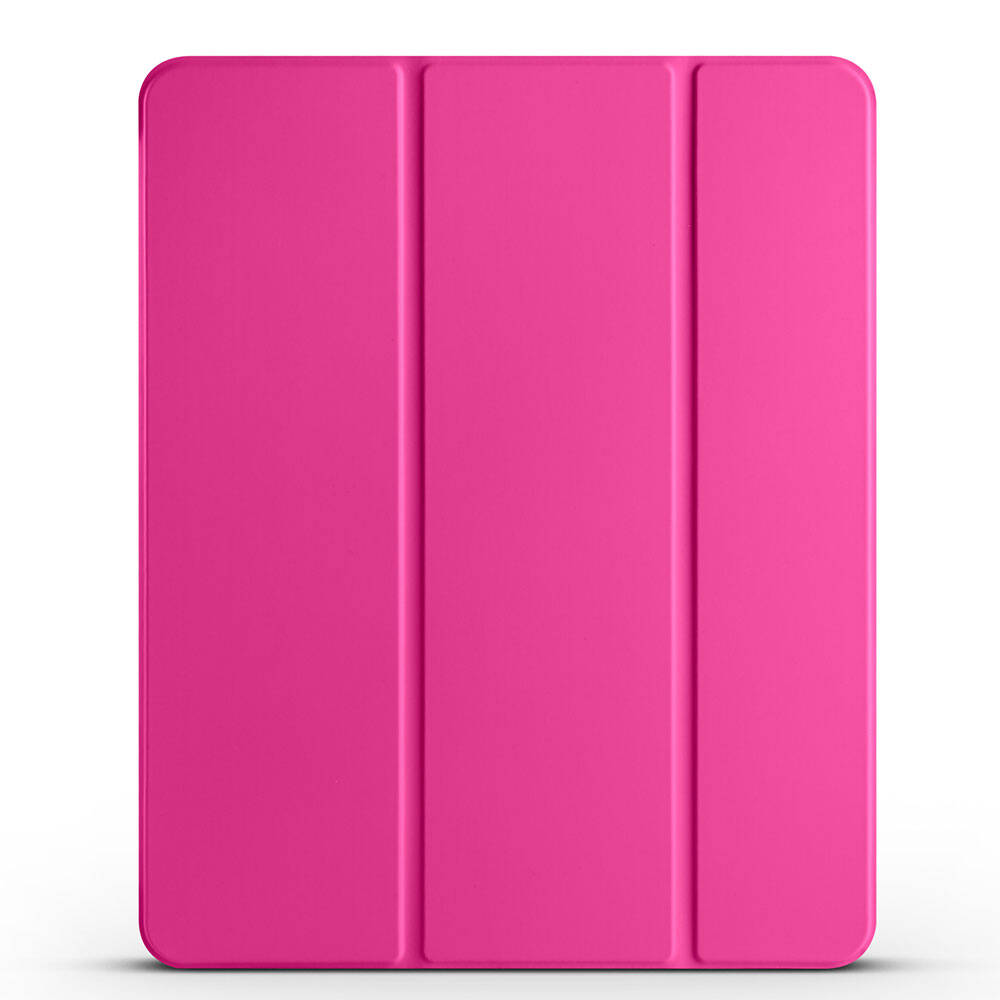 Apple%20iPad%20Air%2011%202024%20Zore%20Smart%20Cover%20Kalem%20Bölmeli%20Standlı%201-1%20Kılıf-Pembe%20koyu