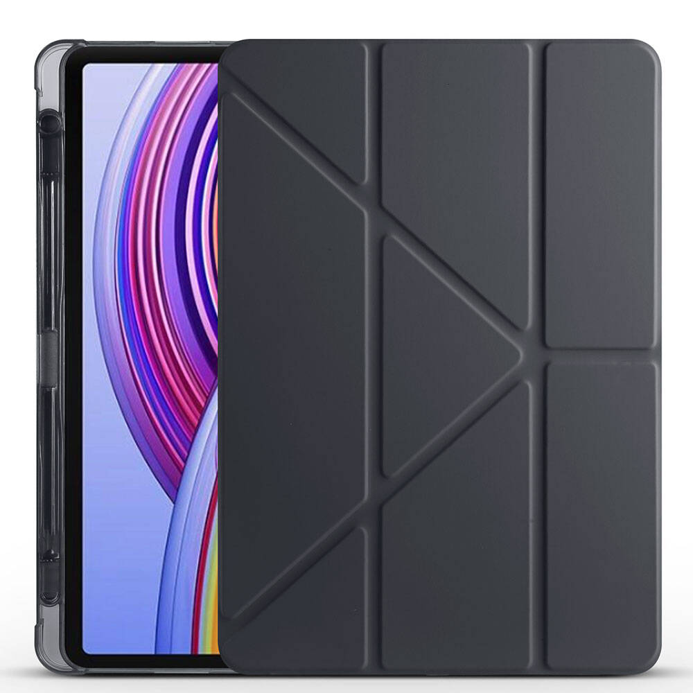 Xiaomi%20Redmi%20Pad%20Pro%20Kılıf%20Zore%20Tri%20Folding%20Kalem%20Bölmeli%20Standlı%20Kılıf