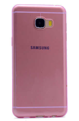 Galaxy%20C5%20Kılıf%20Zore%20Ultra%20İnce%20Silikon%20Kapak%200.2%20mm-Pembe