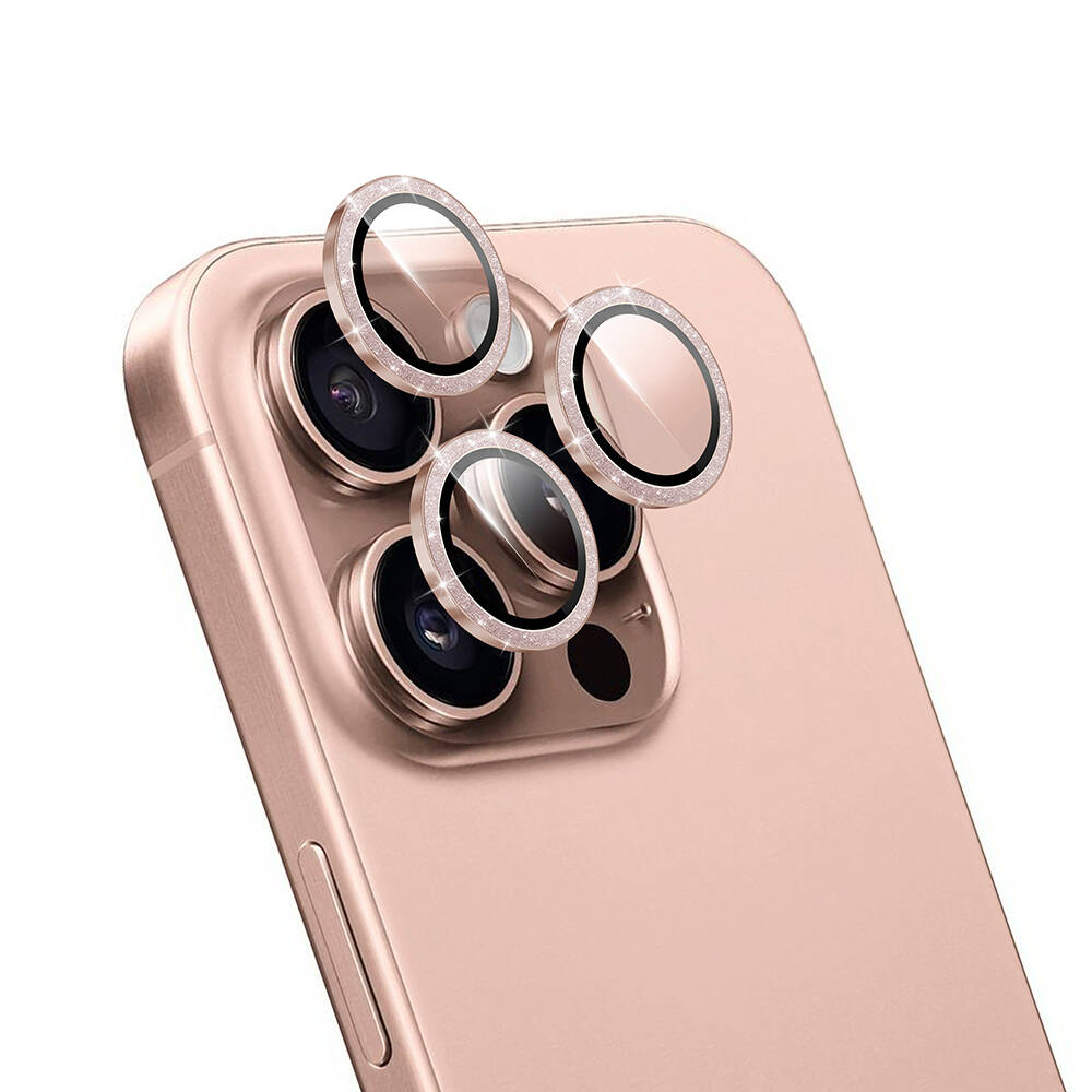 Apple%20iPhone%2016%20Pro%20Wiwu%20LG-006%20Diamond%20Lens%20Guard%20Kolay%20Uygulama%20Aparatlı%20Kamera%20Lens%20Koruyucu-Rose%20gold