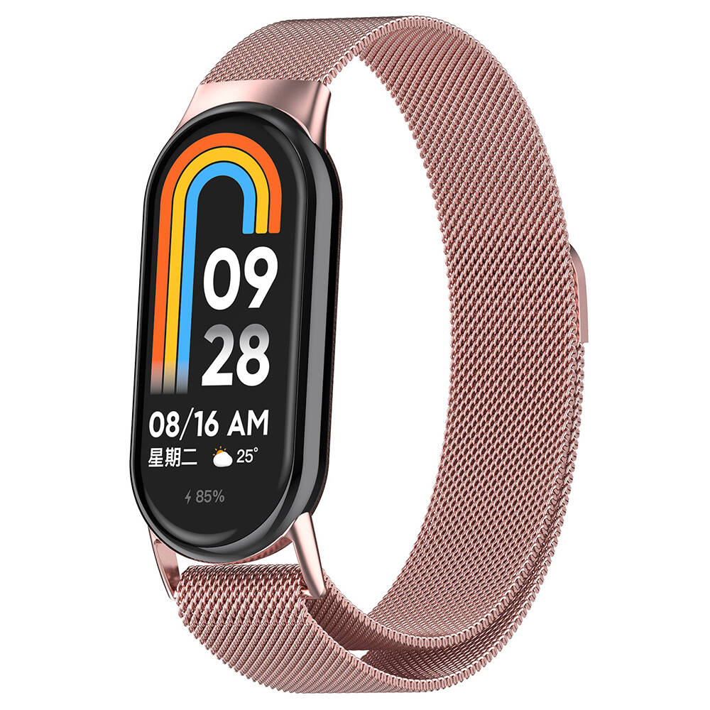 Xiaomi%20Smart%20Band%208%20Zore%20KRD-01%20Metal%20Kordon-Pembe