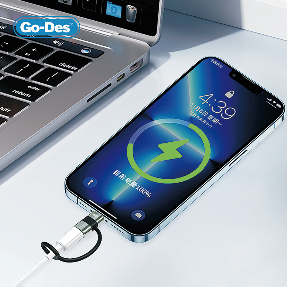 Go-Des%20GD-CT068%20%20Lightning%20to%20Type-C%20Data%20Ve%20Hızlı%20Şarj%20Adaptörü