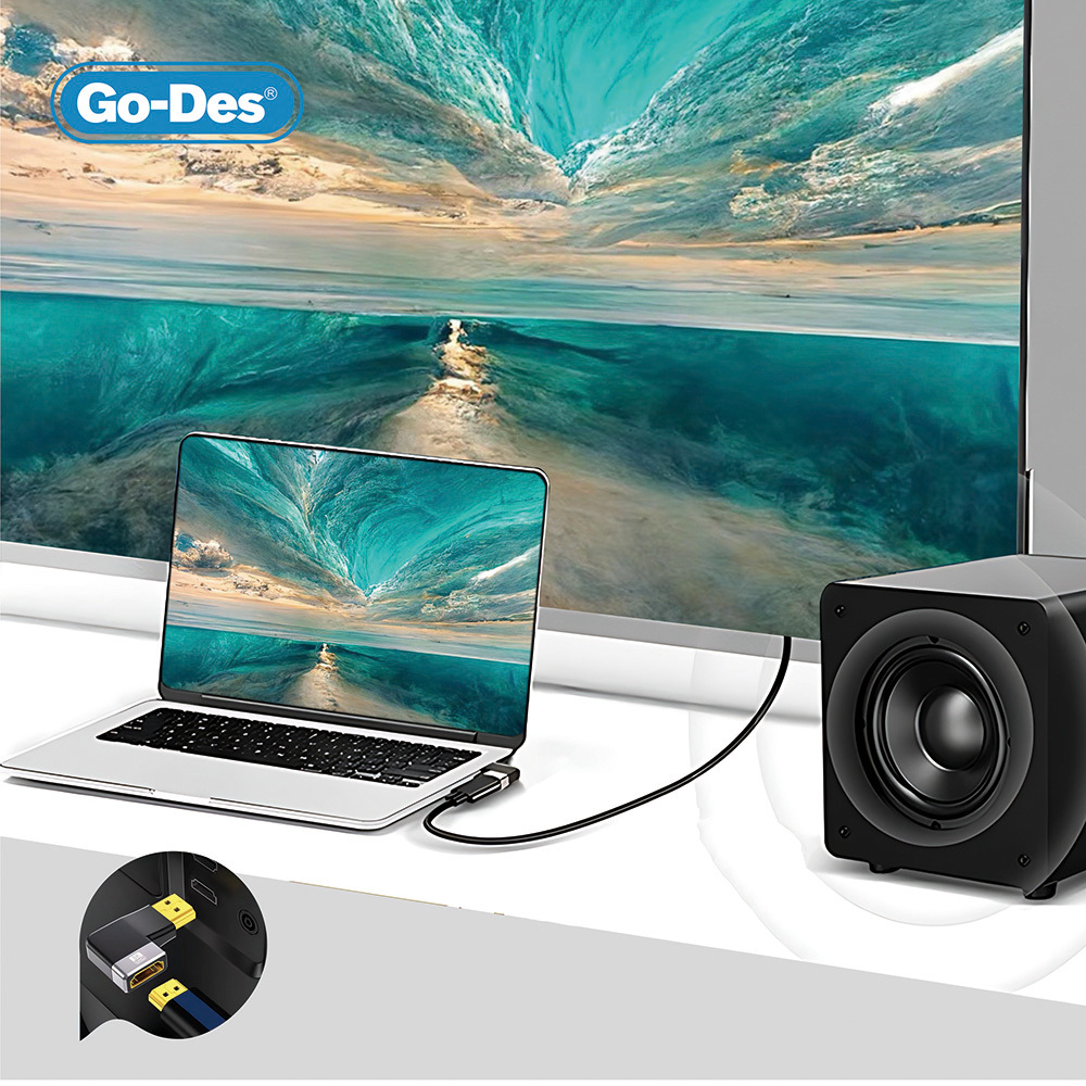 Go-Des%20GD-CT081%20HDTV%20HDMI%20Adaptör%208K%20HD%202.1%20Versiyon%20Görüntü%20Aktarım%20Cihazı