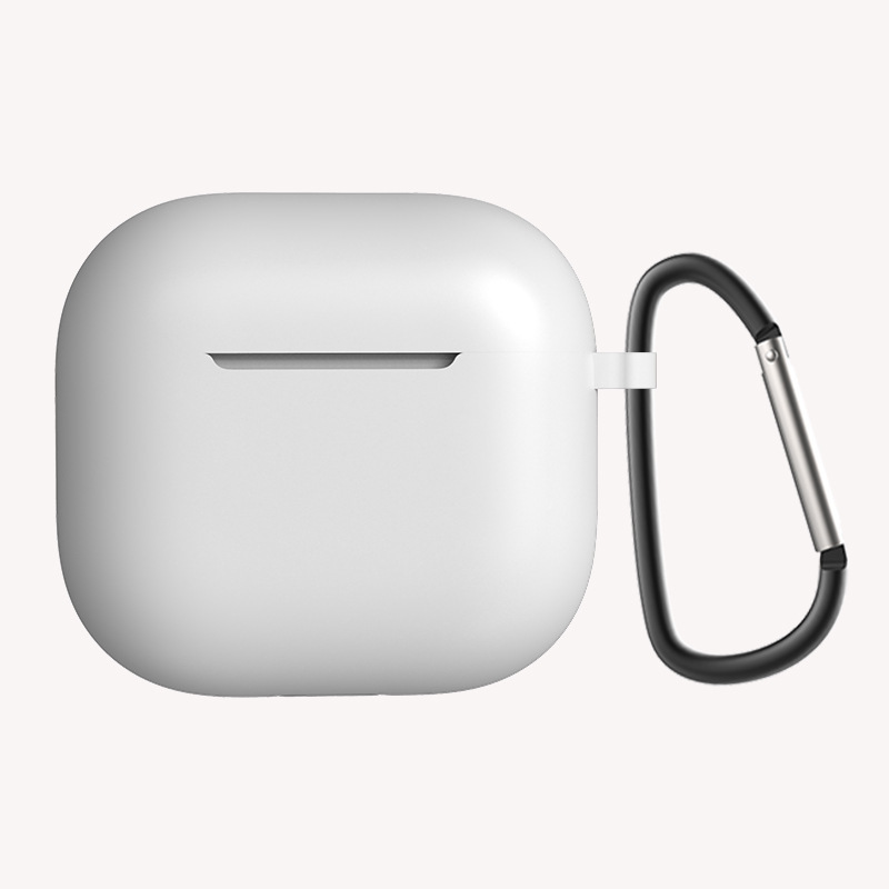 Apple%20Airpods%204%20Zore%20Standart%20Silikon%20Kılıf-Beyaz