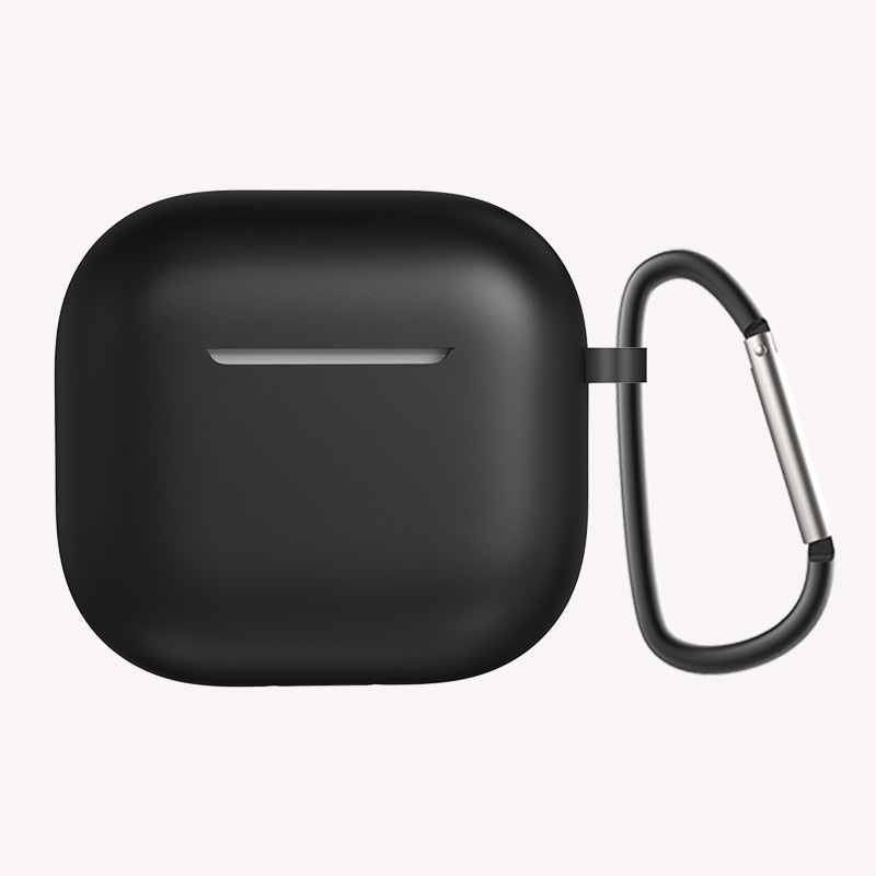 Apple%20Airpods%204%20Zore%20Standart%20Silikon%20Kılıf-Siyah