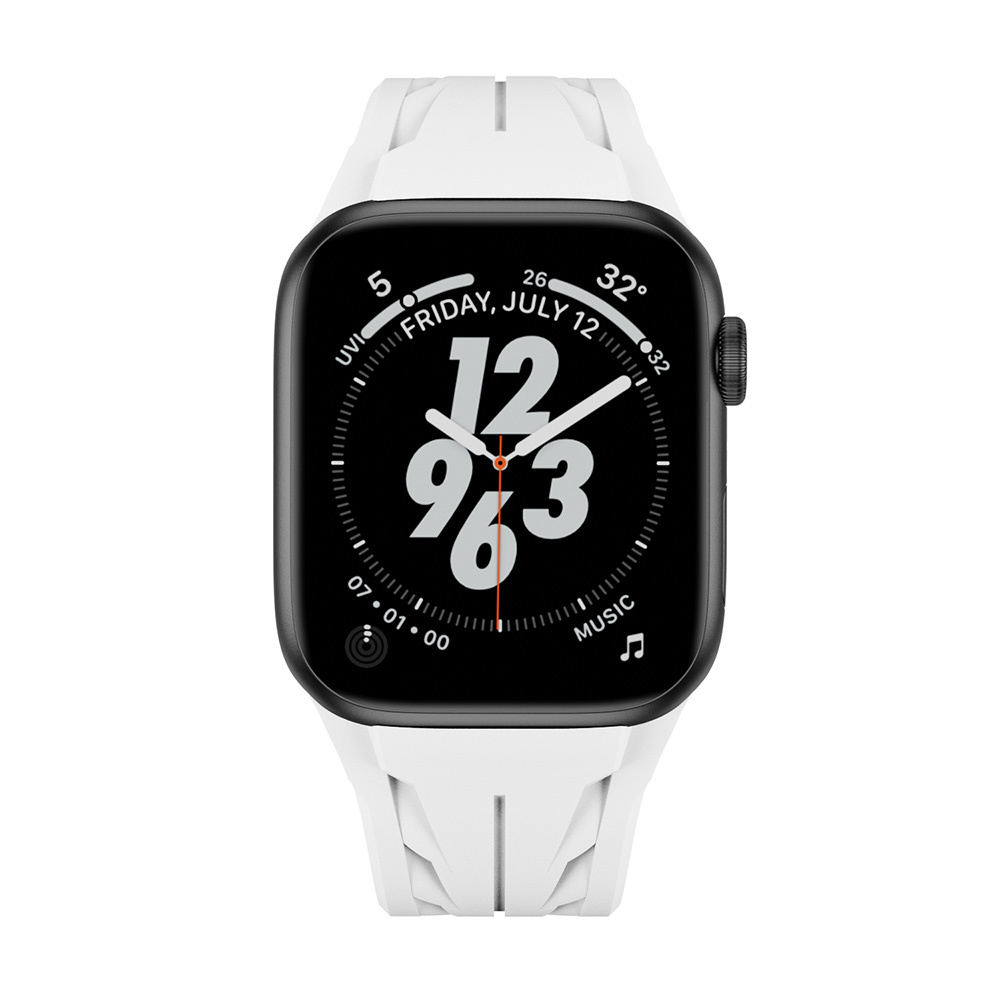 Apple%20Watch%207%2045mm%20KRD-127%20Metal%20Tokalı%20Silikon%20Kordon