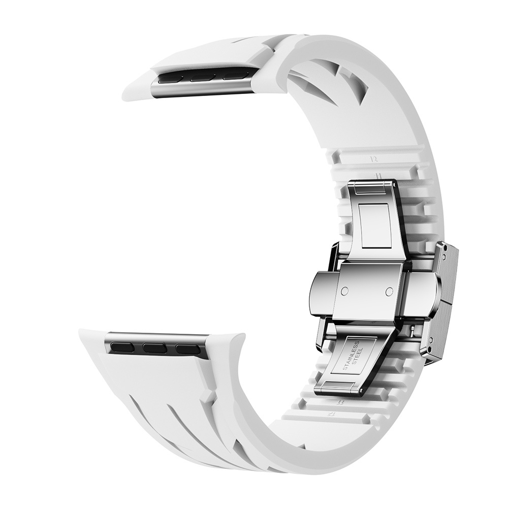 Apple%20Watch%207%2045mm%20KRD-127%20Metal%20Tokalı%20Silikon%20Kordon