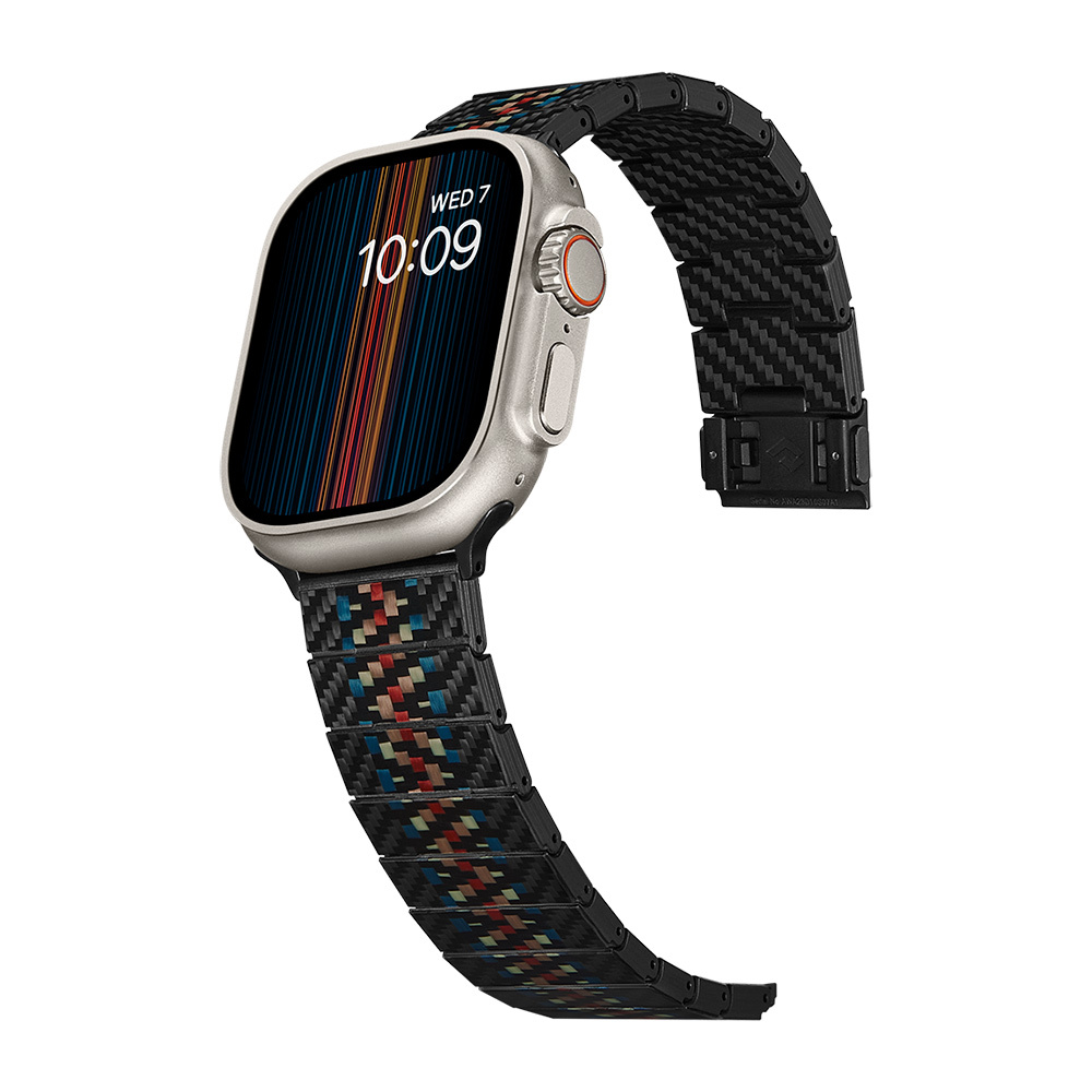 Apple%20Watch%20Serisi%20Uyumlu%20Aramid%20Fiber%20ve%20Karbon%20Fiber%20Pitaka%20Modern%20Serisi%20Rhapsody%20Universal%20Kordon