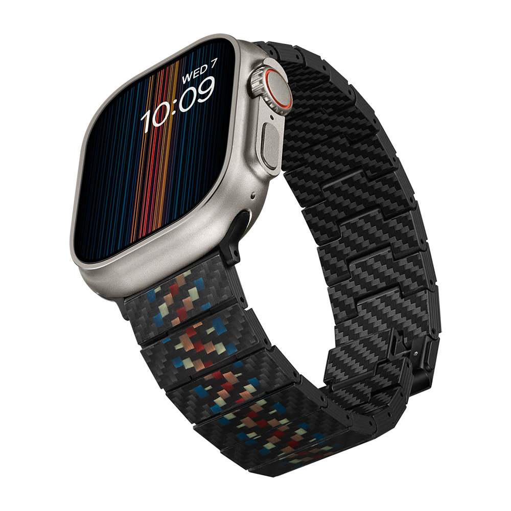 Apple%20Watch%20Serisi%20Uyumlu%20Aramid%20Fiber%20ve%20Karbon%20Fiber%20Pitaka%20Modern%20Serisi%20Rhapsody%20Universal%20Kordon