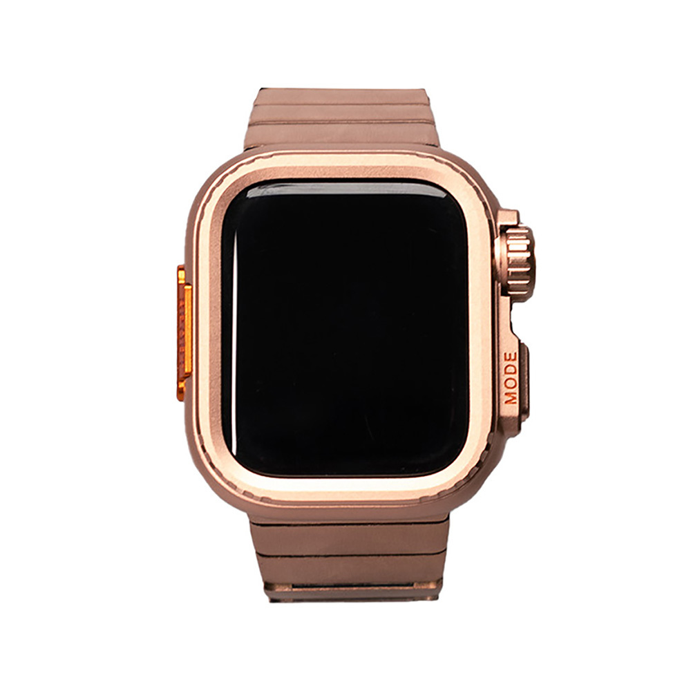 Apple%20Watch%2044mm%20Zore%20KRD-126%20Sert%20Kasa%20Koruyuculu%20Metal%20Kordon